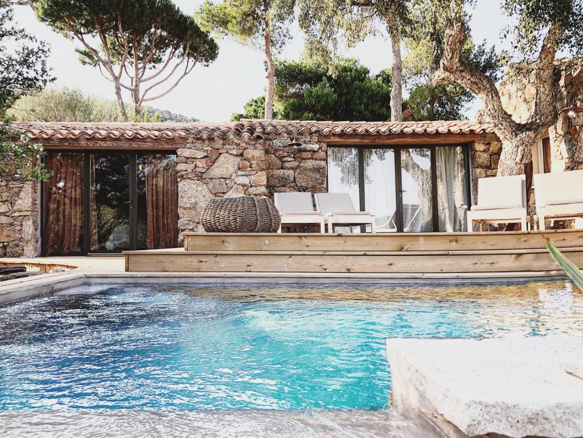 maison en pierres avec piscine Corse
