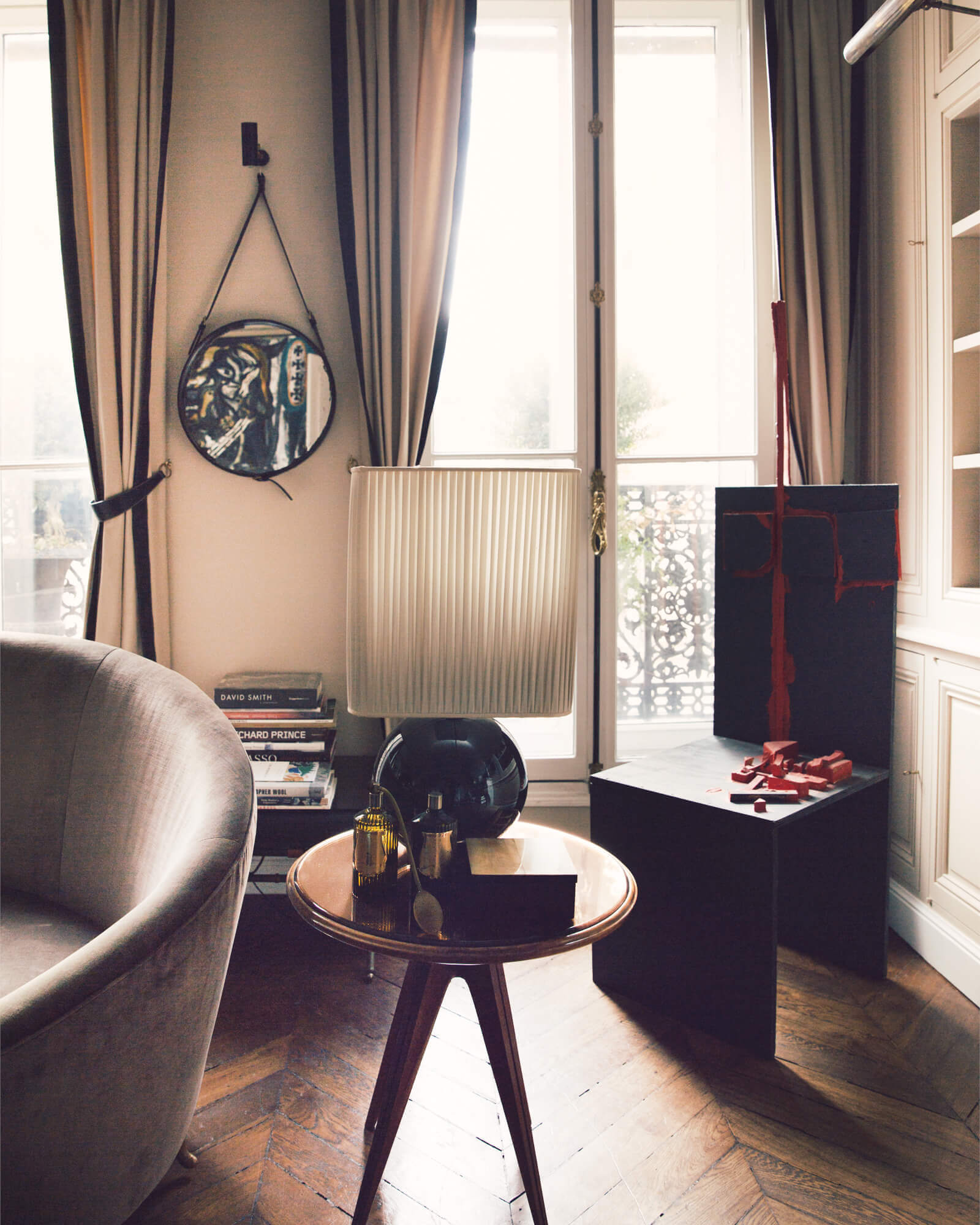 salon appartement Paris décoration contemporaine
