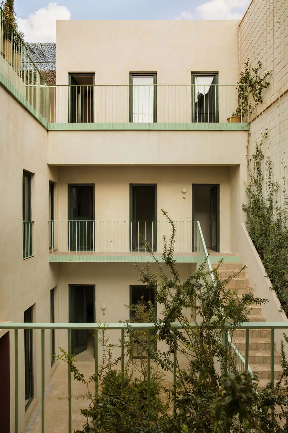 patio maison de ville à Séville