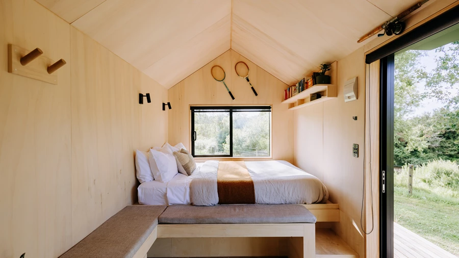 Small house bedroom