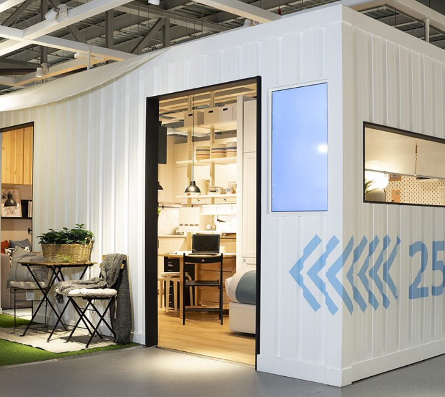IKEA crée sa mini maison container inspirante de 25m2