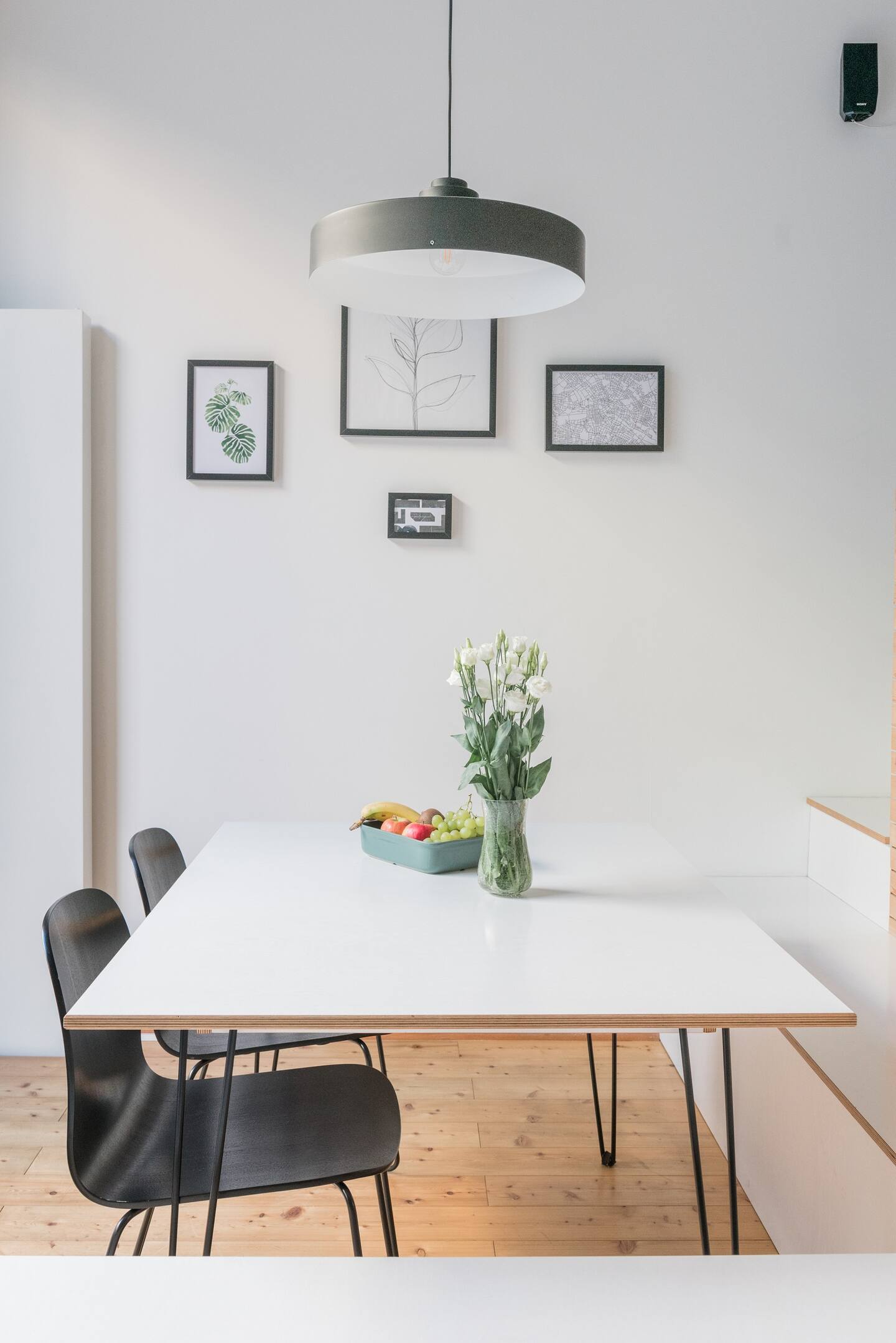 dining room decoration apartment 40m2