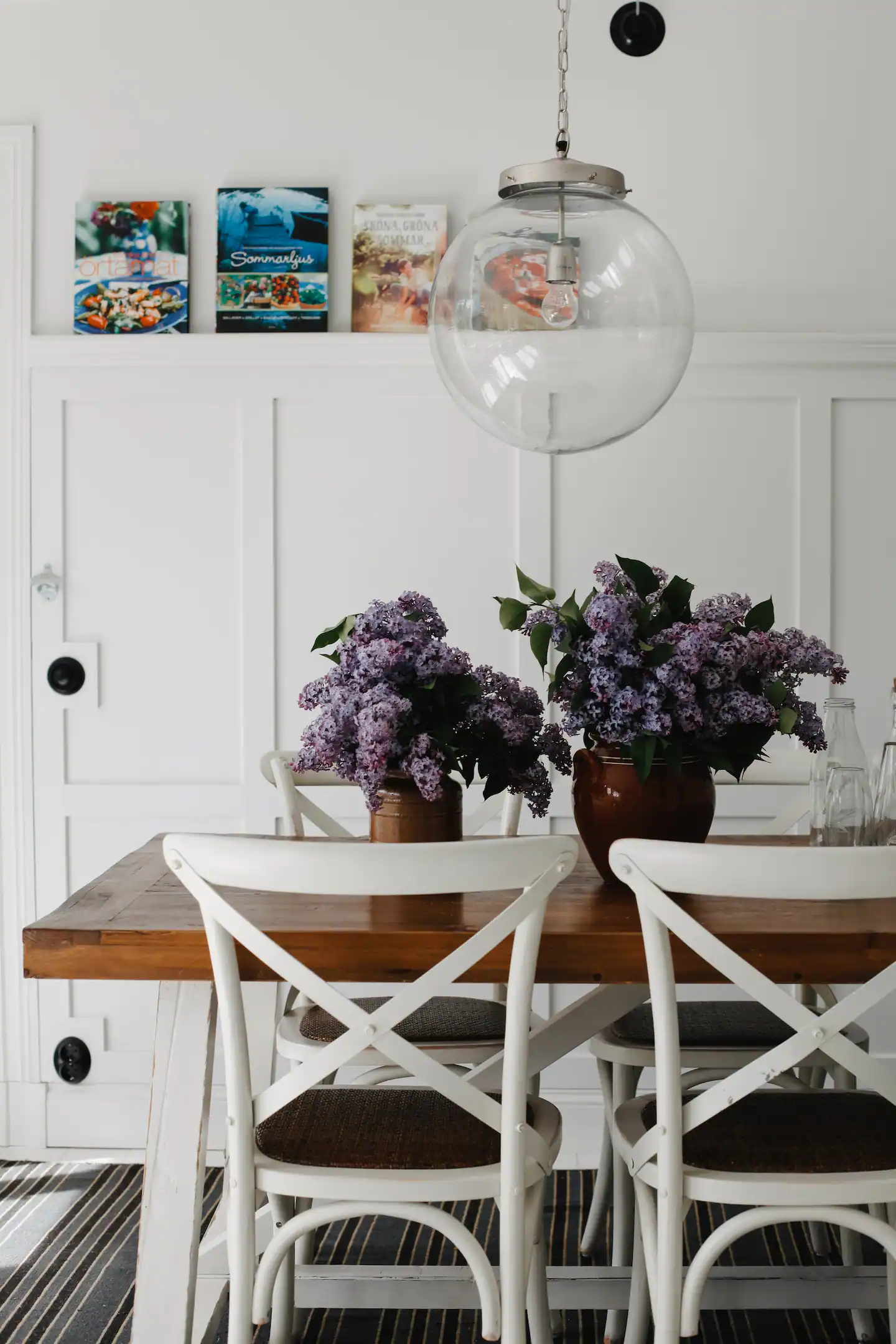 rustic chic dining room